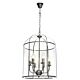 Clovelly 6 Light Pendant Large Chrome / Clear - CLOV6PCH