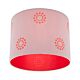 Fabian 1 Light DIY Batten Fix Silver Red - FAB1BFSLRE