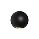 Genoa 6 Watt Up & Down LED Wall Light Black / Warm White - GENO2EBLK