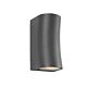 Lisbon 10 Watt Up & Down LED Wall Light Charcoal / Warm White - LISB2ECHA