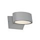 Quebec 6 Watt LED Wall Light Silver / Warm White - QUEB1ESLV