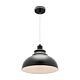 Risto 1 Light Pendant Black - RIST1PBLK