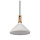 Bennie Round Pendant White - CIDP103162