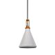 Bennie Cone Pendant White - CIDP110164