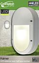 Palmer 3W LED Exterior Bunker - Silver