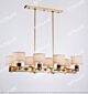 Chinese Style Copper Long Fabric Chandelier Citilux - NU145-1968