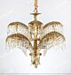 French Copper Leaf Crystal Copper 9 Lights Chandelier Citilux - NU145-1853