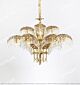 French Copper Leaf Crystal Copper Chandelier Citilux - NU145-1917