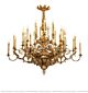 French Luxury Handmade Copper Candle Chandelier Citilux - NU145-1933