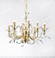 Modern American Vane K9 Crystal Single Tier Small Chandelier Citilux - NU145-1831