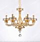 Modern Minimalist European Cognac Single Tier Small Chandelier Citilux - NU145-1830