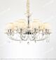 European Modern Minimalist Transparent Crystal Double Chandelier Citilux - NU145-1814