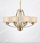 American Double Lampshade Large Chandelier Citilux - NU145-1777