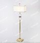 Chinese Crystal Glass Carved Copper Floor Lamp Citilux - NU145-1740