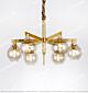Modern All-Copper Cognac Bulb Small Chandelier Citilux - NU145-1758