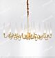 Modern Copper Art Glass Chandelier Citilux - NU145-1713