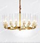 Copper Disc Embossed Glass Chandelier Citilux - NU145-1755