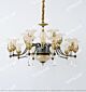 Copper Noble European Glass Lace Double Chandelier Citilux - NU145-1749