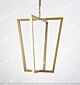 Modern Minimalist Stainless Steel Four-Wire Chandelier Citilux - NU145-1697