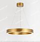Stainless Steel Brushed Titanium Ring Chandelier Medium Citilux - NU145-1638