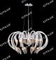 Modern Jellyfish Shaped Leaded Glass Chandelier Large Citilux - NU145-1650