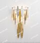 Modern Handmade Glass Gold And Silver Two-Color Wall Lamp Citilux - NU145-1469