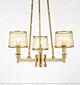 All-Copper American Mesh Single-Tier Chandelier Small Citilux - NU145-1585