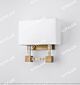 Simple American Copper Acrylic Double Head Wall Lamp Citilux - NU145-1578