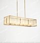 Simple Copper Classic Gauze Long Dining Chandelier Citilux - NU145-1546