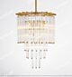 Simple American All-Copper Glass Rod Chandelier Medium Citilux - NU145-1483