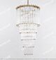 Simple American All-Copper Glass Rod Chandelier Large Citilux - NU145-1544
