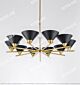 American Copper Black Black Hood Chandelier Citilux - NU145-1002