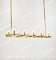 Simple American Copper Single-Head Glass Chandelier Citilux - NU145-1539
