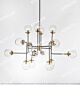 Simple Copper Molecular Structure Modern Chandelier Medium Citilux - NU145-1524
