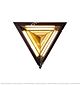 Triangle Amber Disc Shadow Wall Light Citilux - NU145-1508