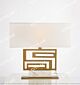 Modern Chinese Titanium Reed Table Lamp Short Citilux - NU145-1497