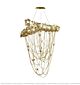 Copper Butterfly Diffuse Gold Leaf Chandelier Citilux - NU145-1406