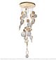 Full Copper Embossed Round Mosaic Chandelier Citilux - NU145-1453