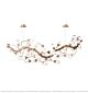 Full Copper Bubble Fruit Long Chandelier Citilux - NU145-1451