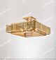 Chinese Stainless Steel Mesh Square Ceiling Lamp Large Citilux - NU145-2245