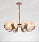 Round Moon Imitation Marble Chandelier Large Citilux - NU145-1381