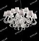 Hand-Made Transparent Glass Ribbon Chandelier Citilux - NU145-1342
