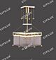 Modern Chinese Palace Chandelier Citilux - NU145-1323