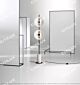 Black And White Simple Modern Double-Headed Floor Lamp Citilux - NU145-1319