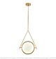 Minimalist Copper Round Led Chandelier Citilux - NU145-1230