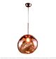 Symphony Crimson Orange Glass Chandelier Large Citilux - NU145-2258