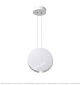 Nordic Matt White Round Semi-Decorative Chandelier Citilux - NU145-2271