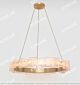 Modern Brushed Matt Copper Imitation Natural Crystal Stitching Chandelier Large Citilux - NU145-2275