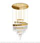 Modern Light Luxury Ice Glass Hollow Chandelier Citilux - NU145-1110