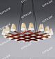 New Chinese Minimalist Wooden Chandelier Citilux - NU145-2282